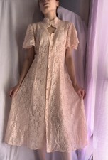 Prezioso abito vintage donna maniche a petalo