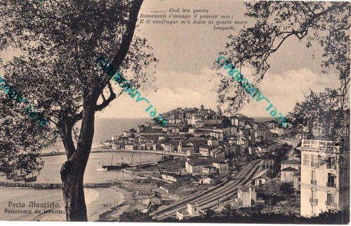 Porto maurizio panorama da - porto, -panorama