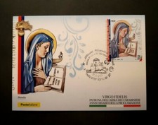 CARTOLINA Filatelica Virgo Fidelis - annullo INCISA SCAPACCINO (AT) Santuario 