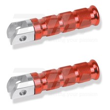 RS83RJ x2 RED REAR FOOTRESTS