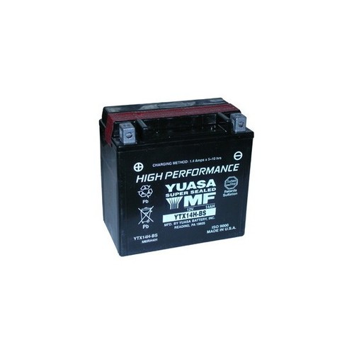 Batteria yuasa ytx14h - batteria, ytx14h-bs