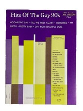 Hits of the Gay 90s MPH Series All Organ No. 7 Mark Laub Sheet Music Book Chords