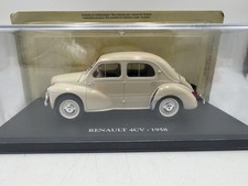 DIE CAST 1/24 " RENAULT 4CV - 1958 " AUTO VINTAGE