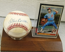 Baseball firmato steve carlton - baseball,
