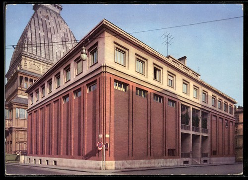 Cartolina torino edificio - torino,, l