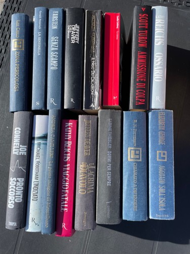 Set libri gialli thriller - gialli/, thriller-