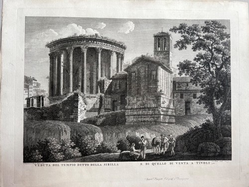 Tivoli tempio della sibilla - sibilla, f