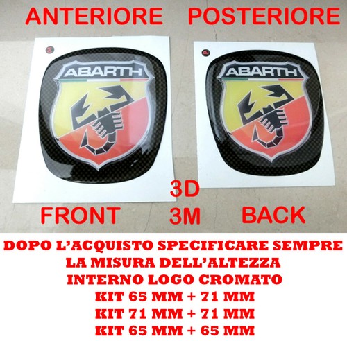 Adesivo resinato stemma fiat - stemma,