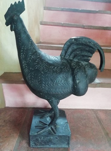 Scultura bronzo del benin - in,