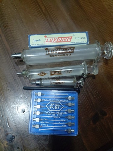 Siringhe vintage vetro - siringhe,