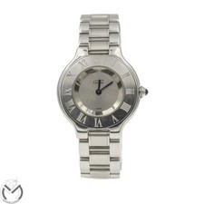 Orologio CARTIER Must 21 acciaio quarzo Donna 390ve25