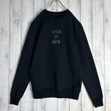Felpa Dior logo paillettes
