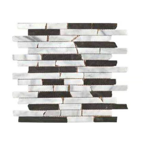 Mosaico marmo rete 30x30 - mosaico, su