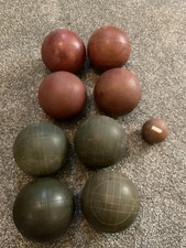 SET PALLINE BOCCE vintage