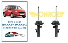 KIT 2 AMMORTIZZATORI ASSALE ANTERIORE MONROE ADATTI A FORD C-MAX 5 PORTE 2015->