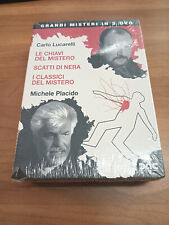 "GRANDI MISTERI LE CHIAVI DEL MISTERO"  Carlo Lucarelli, Michele Placido, 3 DVD