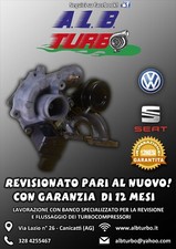 TURBO TURBINA TURBOCOMPRESSORE VW - SEAT 1.4 TSI 1 ANNO GARANZIA KASCO