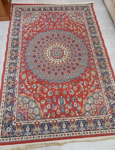Tappeto 180x270 fondo rosso - 180x270,