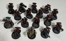 Warhammer 40K lotto di 16 caos space marine angeli del sangue ben dipinti miniatura