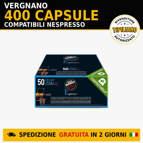 Capsule caffè vergnano dek - capsule,