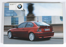 PRL) BMW SERIE 3 318 Ti COMPACT E46 LIBRETTO USO MANUTENZIONE ITALIANO RAR RARO