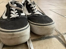 Vans Old Skool Scarpe da Ginnastica Unisex Adulto - Black/White, EU 39