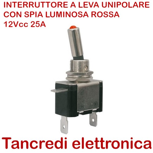 Interruttore leva unipolare - interruttore,