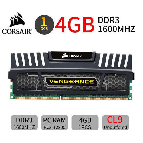Corsair 4gb ddr3 1600 - 1600, mhz