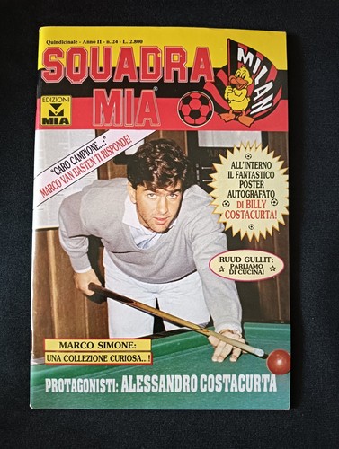 Rivista milan squadra - squadra, mia