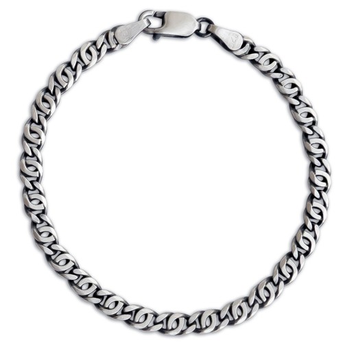 Bracciale uomo argento - bracciale, in