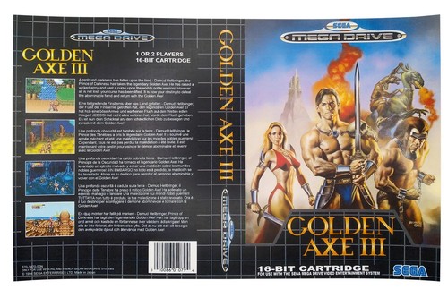 Cover ricambio golden axe - ricambio,