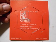 AMATI - Art. 804 - 1 METRO FILAMENTO SEGHETTA PER TAGLIO POLISTIROLO ESPANSO -