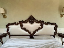 Testata letto barocco con fodera