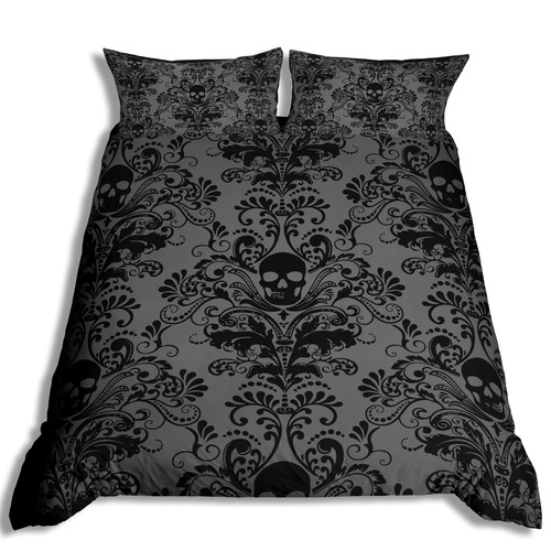 Set lenzuola damascato - , grigio