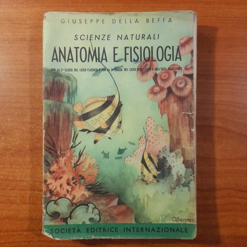 Scienze naturali anatomia - , e