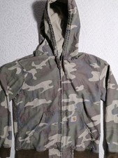 Felpa Mimetica Con Zip Carhartt