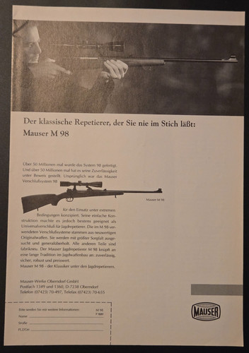 Mauser m98 scatola - mauser,