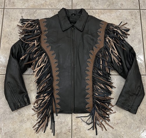 Giacca motociclista western - giacca,