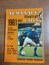 ALMANACCO ILLUSTRATO DEL CALCIO 1981 - EDIZIONE PANINI - OTTIMO
