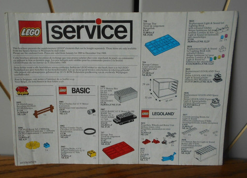 Brochure vintage 1989 - vintage,