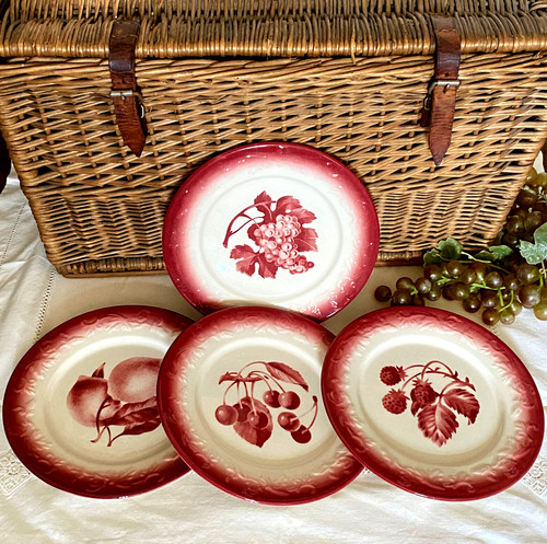 Lot assiettes dessert - de,