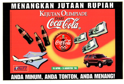 Coca cola adesivo - adesivo, grandi