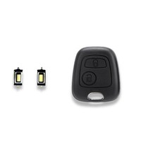 COVER SCOCCA GUSCIO PER TELECOMANDO CHIAVE TOYOTA AYGO 2 TASTI + MICROPULSANTI