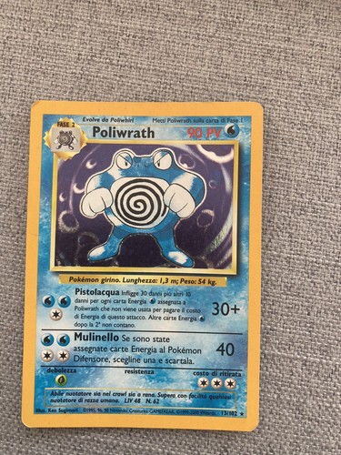 Pokemon poliwrath rara - -,