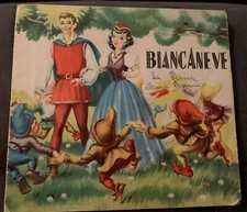 Biancaneve Fiaba ILLUSTRATA editrice BOSCHI COLLANA SCENARI N. 1