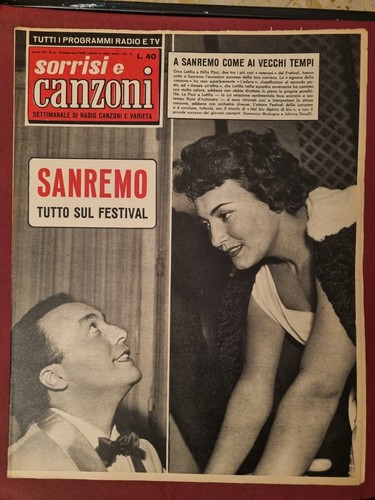 Sorrisi canzoni 6 1958 - sorrisi, n