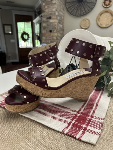 Sandali jimmy choo bordeaux - jimmy,