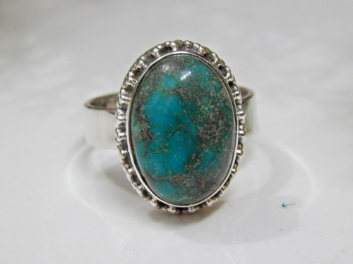 Anello turchese naturale - , in