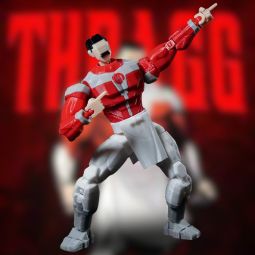 Printed invincible season 3 - 3d,