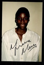 Fiona May foto originale firmata atletica + A 98940